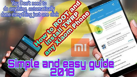 How to install TWRP and ROOT any xiaomi Phone | 2018