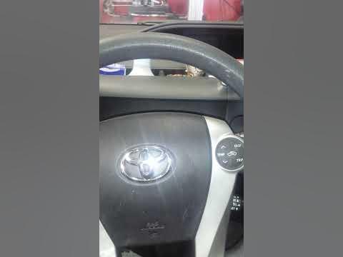 How to reset prius c maintenance light. - YouTube