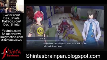 Shinta Streams/Plays: Digimon Story Cyber Sleuth Part 3