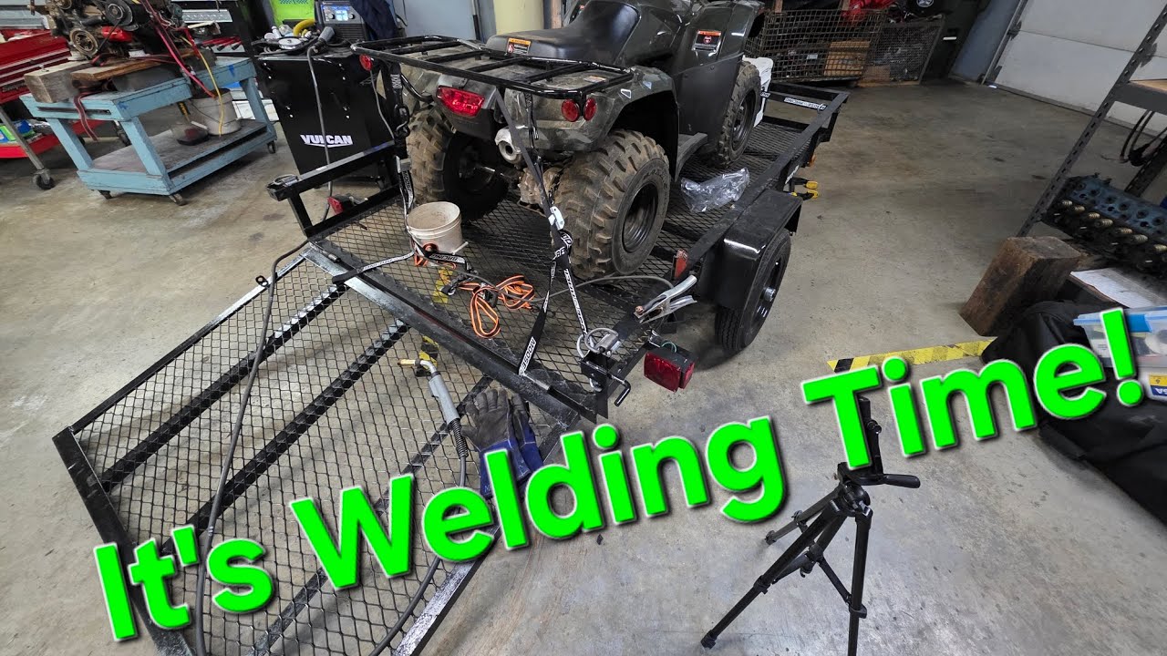 ⁣The shop has a new trailer! It needs some help!