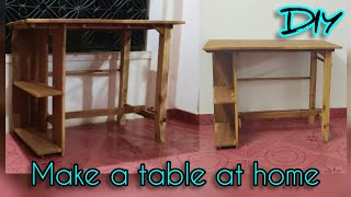 Make your own study table at home ✨PART 1✨ DIY 🌟