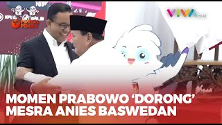 Pertanda Damai! Momen Prabowo dan Anies Berjabat Tangan