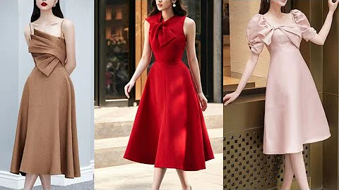 Gorgeous Fashionable party wear skater  Dresses Collection For Women 2022