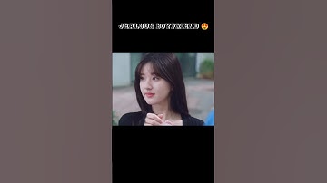 Jealous boyfriend 😍 #shorts #cdrama #kdrama #hiddenlove