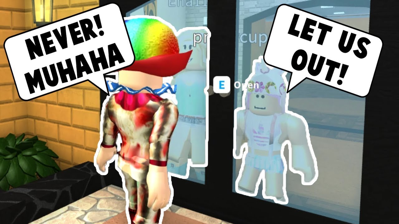 Kidnapping Strangers In Roblox As A Clown Roblox Bloxburg