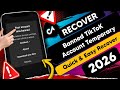 How to Recover Temporary Banned TikTok Account Step by Step (2026 Guide)
