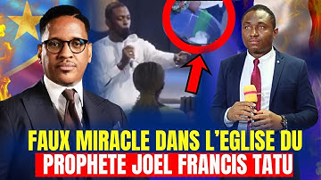 🚨FAUX MIRACLE DANS L’EGLISE DU PROPHETE JOEL FRANCIS TATU 🇨🇩😭| Prophète Leonel Wandji 