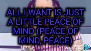Squash- Peace of Mind (Lyrics)