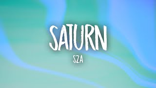 SZA - Saturn (Lyrics)