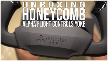 Unboxing Honeycomb Alpha Flight Controls Yoke - Microsoft Flight Simulator / X-Plane