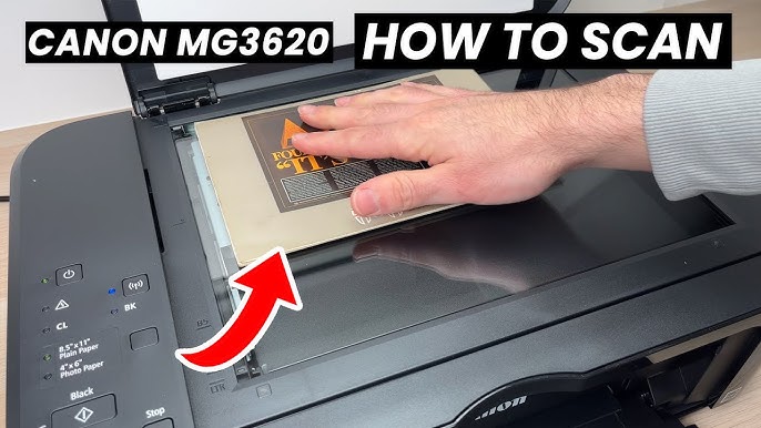 CANON PIXMA MG3650S HOW TO SCAN A DOCUMENT FROM PRINTER SMART APPS ON  MOBILE DEVICE 