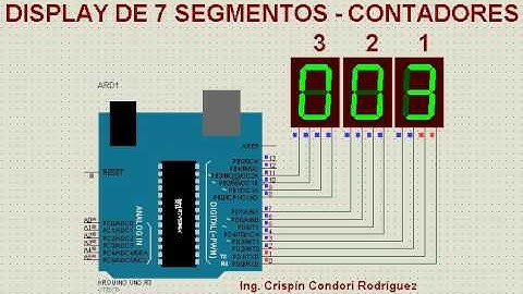 A502a Contadores con 3 display con Arduino UNO