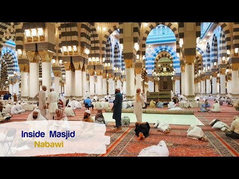 Inside Masjid Nabawi Prophet Muhammad S ﷺ Mosque