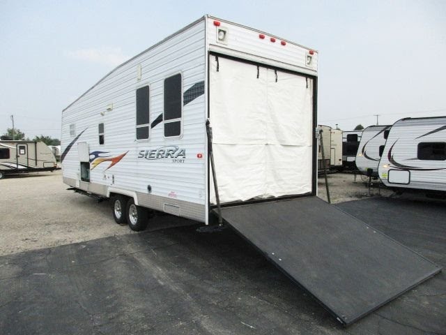 Toy Hauler Travel Trailer