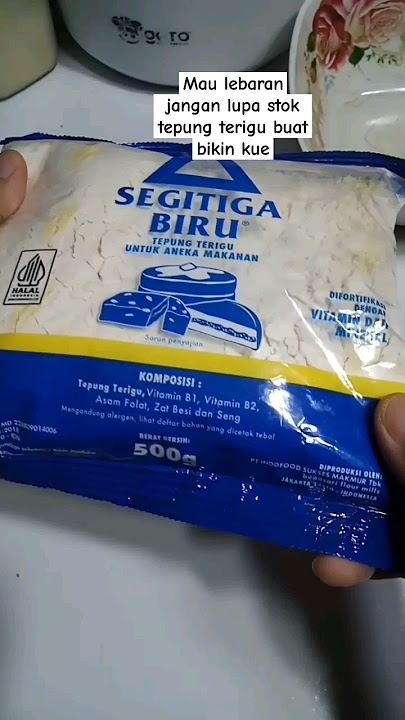 tepung terigu segitiga biru udah paling bener