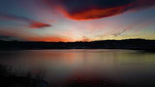 2022 11 22 Sunset over Boulder Colorado Reservoir