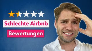 5 Gründe warum ich schlechte Airbnb Bewertungen bekomme (1.000 Bewertungen)