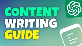 How to Do Content Writing using AI | How to Do Content Writing using ChatGPT