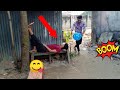 Funny balloon blast prank in public   part2  mijan hossain