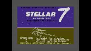 Rob Plays "Stellar 7" (C64)