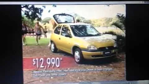 Holden 1999 Ad