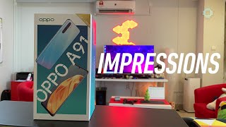 OPPO A91 Unboxing and First Impressions screenshot 4