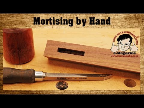 Why you should try mortising by hand