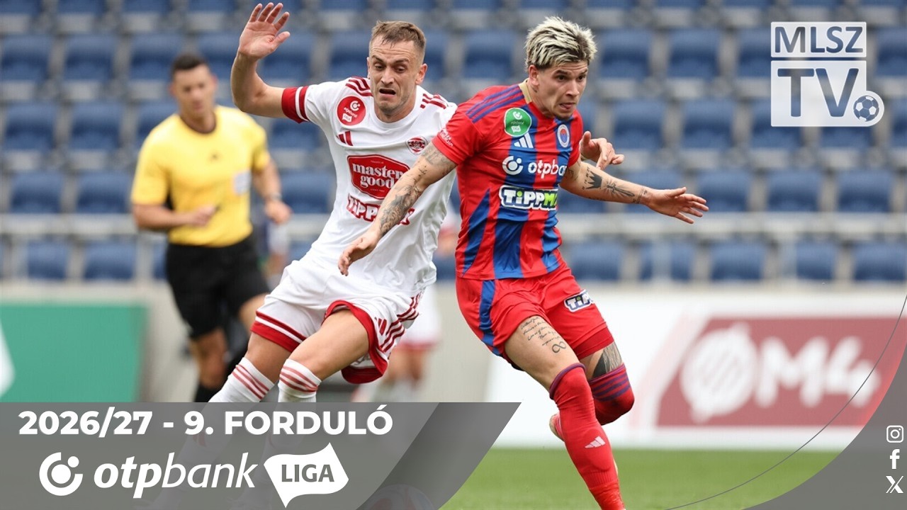 Vasas FC – Kisvárda Master Good | 1-1 | (0-0) | OTP Bank Liga | 9. forduló | MLSZTV