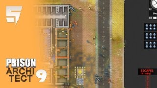 FIRE, ESCAPES, TUNNELS ● Prison Architect EP9 (1080p 60fps)