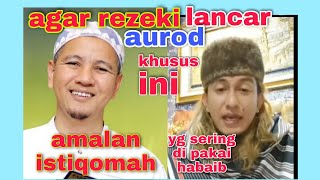 amalan agar rezeki lancar/habib bahar & habib novel