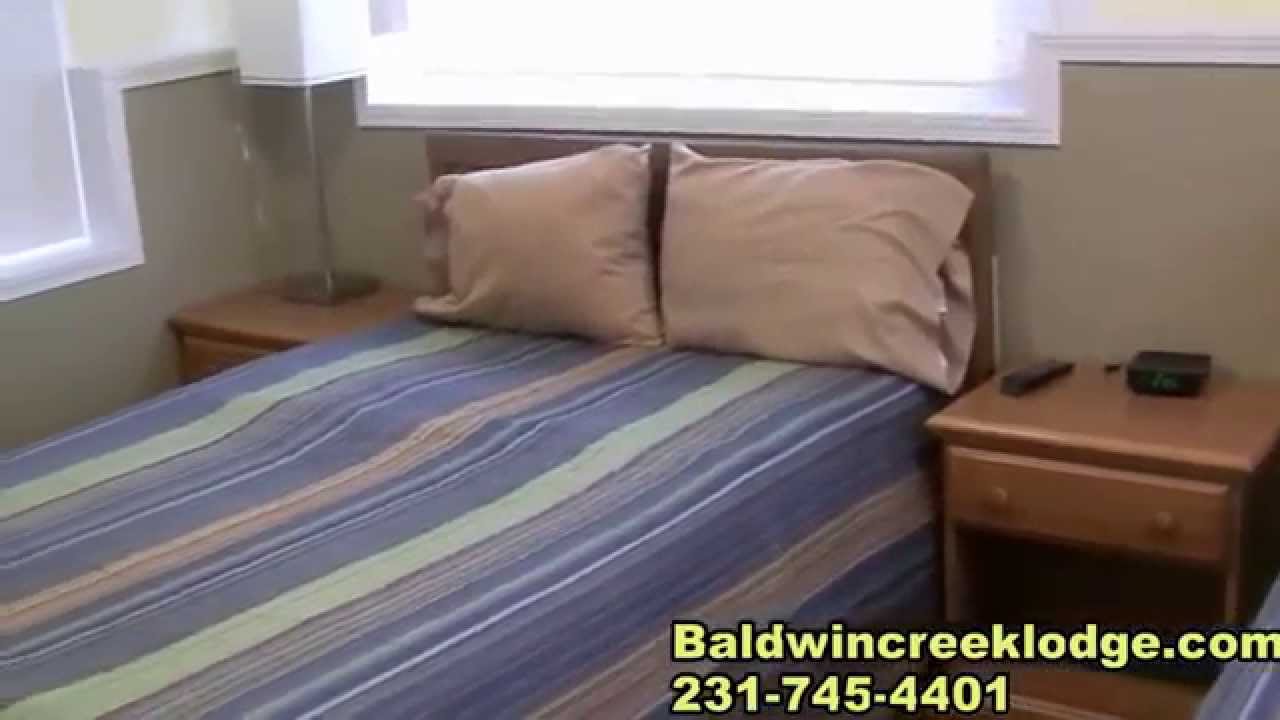 Baldwin Creek Lodge Creek Cabin, River Front Lodging, Baldwin MI Hotel