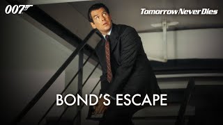 TOMORROW NEVER DIES | Escape from Carver's HQ - Pierce Brosnan | James Bond