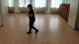 White Rose Lernvideo Teach & Dance Line Dance Biene Teil 1