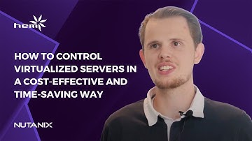 How Halmstad Energi och Miljö control their virtualized servers using Nutanix AHV