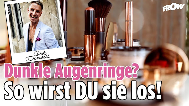 Star-Visagist erklärt: Wie wird man dunkle  Augenringe los? | Beauty-Tipps mit Clint Dowdell