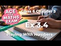 Class 6 Chapter 3 Ex 3. 4 #mathematics #playingwithnumbers #education #cbse #maths