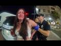 Woman Assaults Husband In Front of Police, Instantly Regrets It