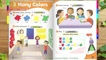 Everybody Up Starter - Unit 3 - Many Clolors - Lesson 1 - Colors