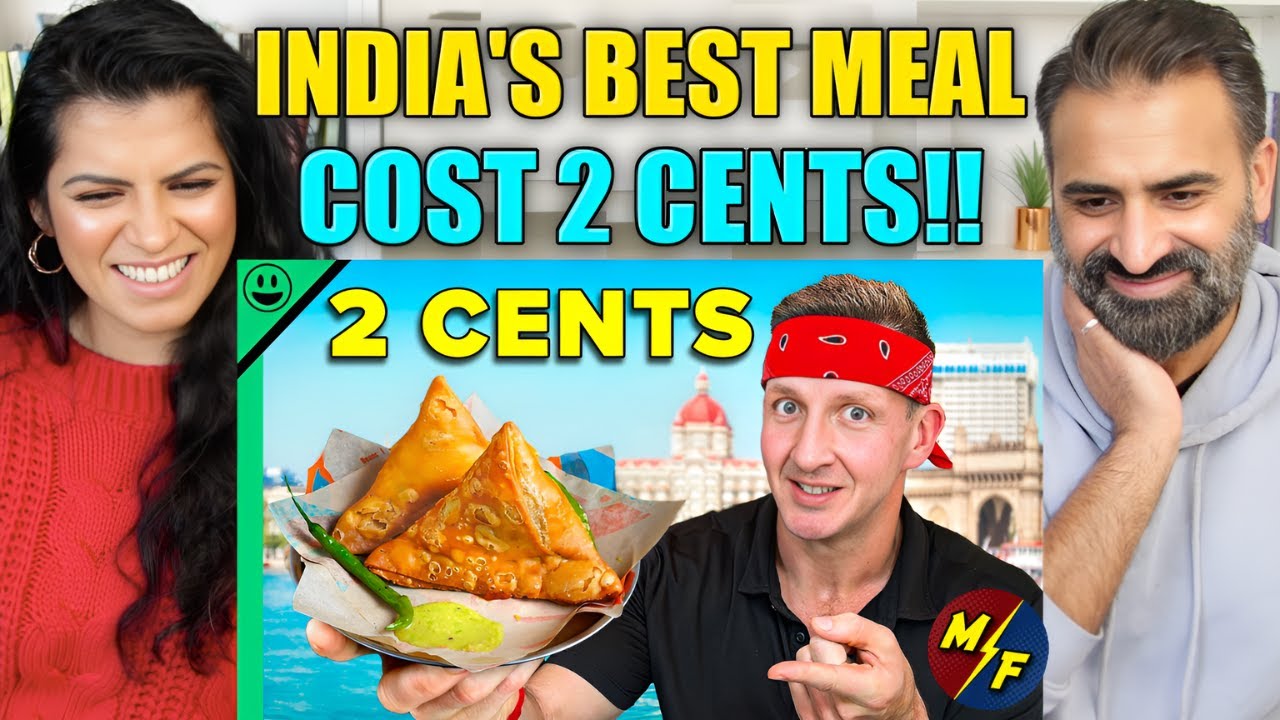 India’s Best Meal Costs 2 Cents!! 🤯 Unbelievable Indian Street Food | Reaction