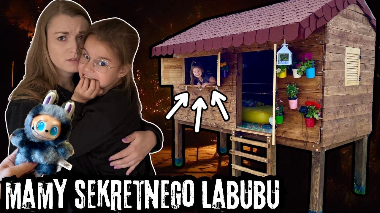 Spędziłyśmy noc w domku ogrodowym🌙😱 Nasz pierwszy Labubu💖