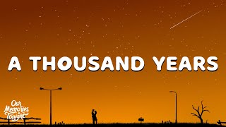 Christina Perri - A Thousand Years (Lyrics)