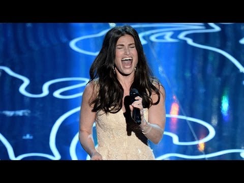 "Let It Go" Performance at 2014 Oscars- Idina Menzel WOWS!