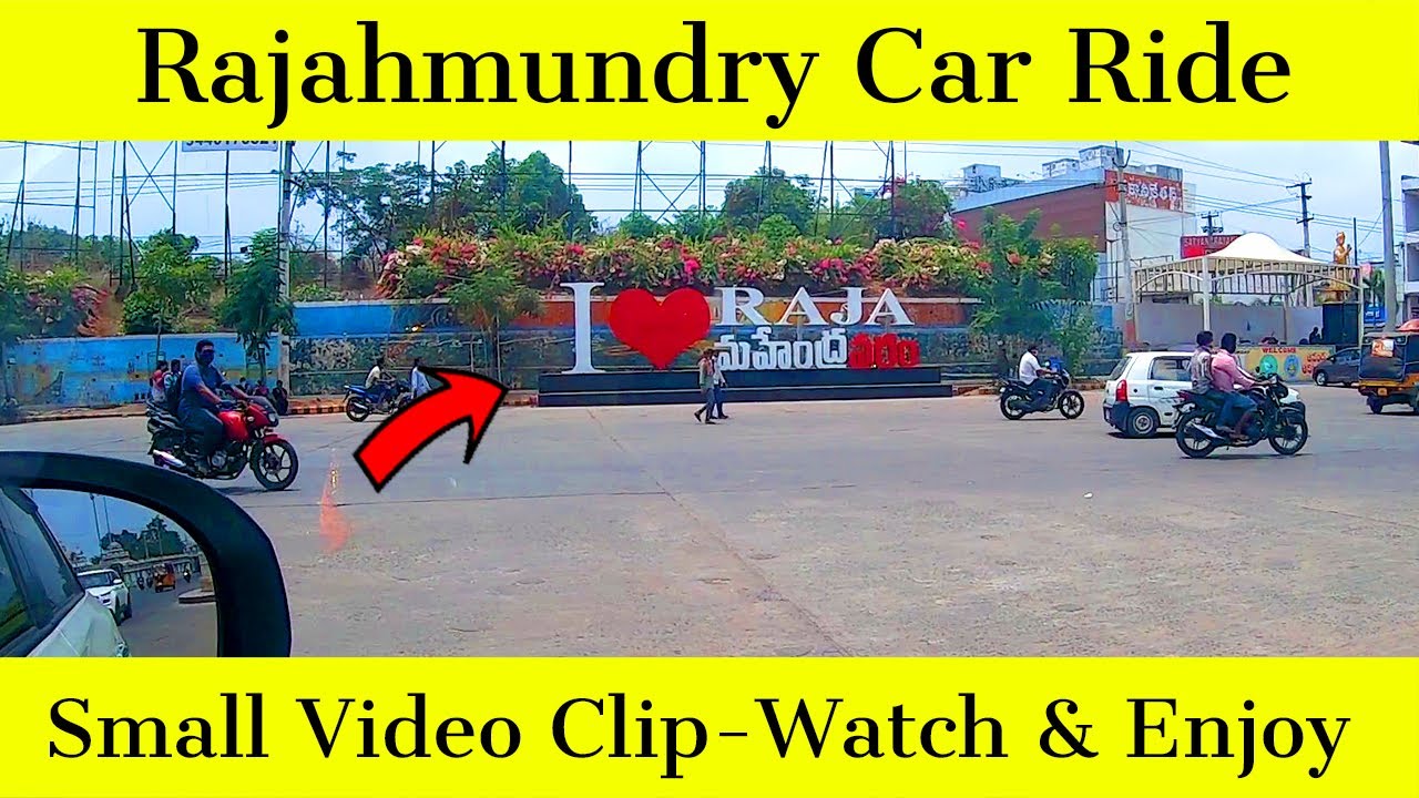 Rajahmundry Car Ride Small Video ClipWatch & Enjoy Vasu Vlogs