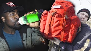 Surviving In The Wild With Emergency Survival Kit (goes very wrong)