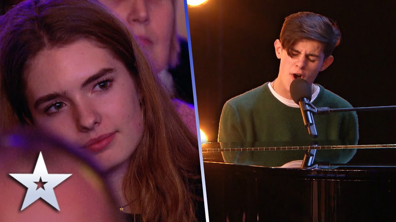 Reuben Gray sings emotional apology to Girlfriend who is in the AUDIENCE! | Britain's Got Talent