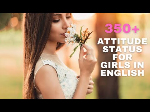 20+ Outstanding ? Attitude Status For Girls in English ?