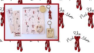 Ballet Papier Notebook 'THE RED SHOES' バレエパピエノート 赤い靴