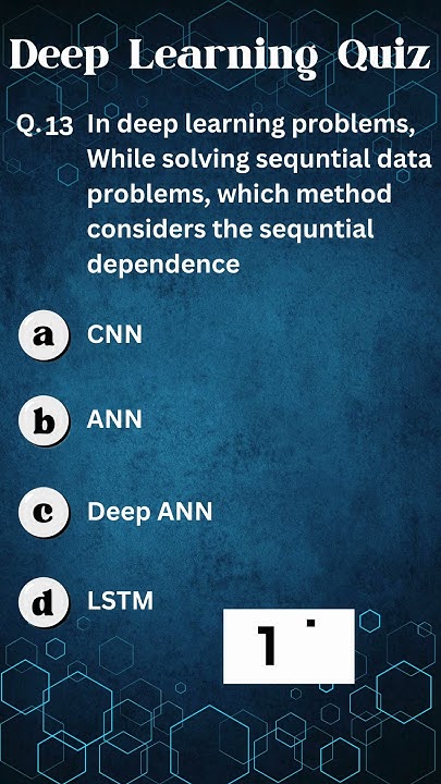 In deep learning problems, While solving sequntial data problems, which ...