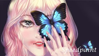 The Butterfly Effect [여자친구 (GFRIEND) Fanart-- Eunha] || Speedpaint #3