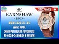 Too Much! | Thomas Earnshaw Beagle Swiss Made 50m Open Heart Automatic ES-0035-04 Unbox & Review
